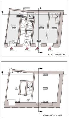 Immeuble - 214 m² - 3 pièces