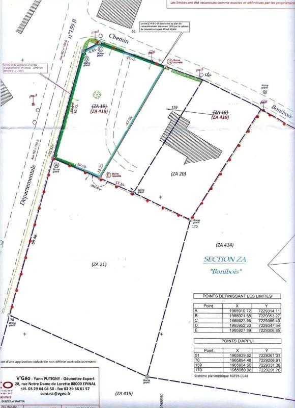 Terrain constructible - 1 131 m²