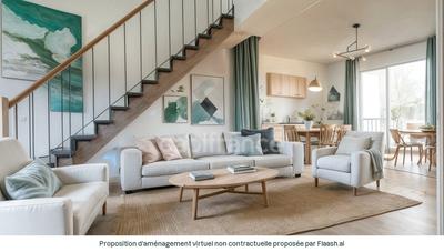 Maison - 75 m² - 3 pièces