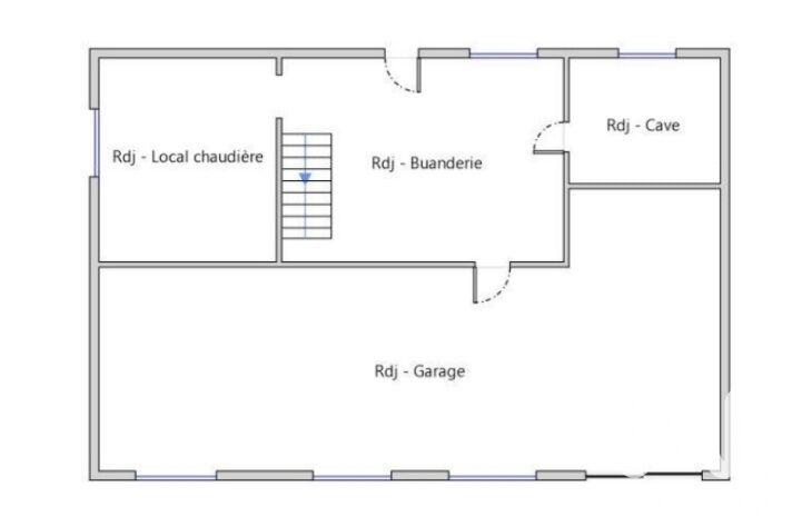 Maison de ville - 90 m² - 5 pièces