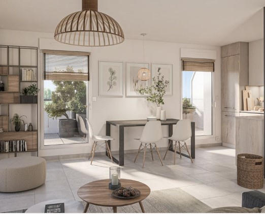 Appartement - 58 m² - 3 pièces