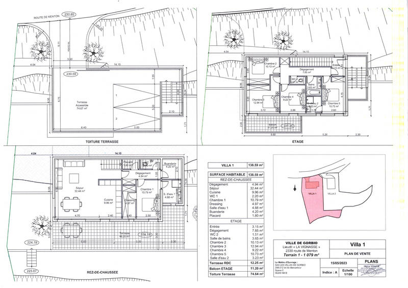 Villa - 136 m² - 6 pièces