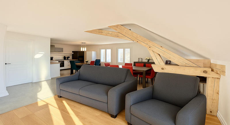 Duplex - 131 m² - 5 pièces