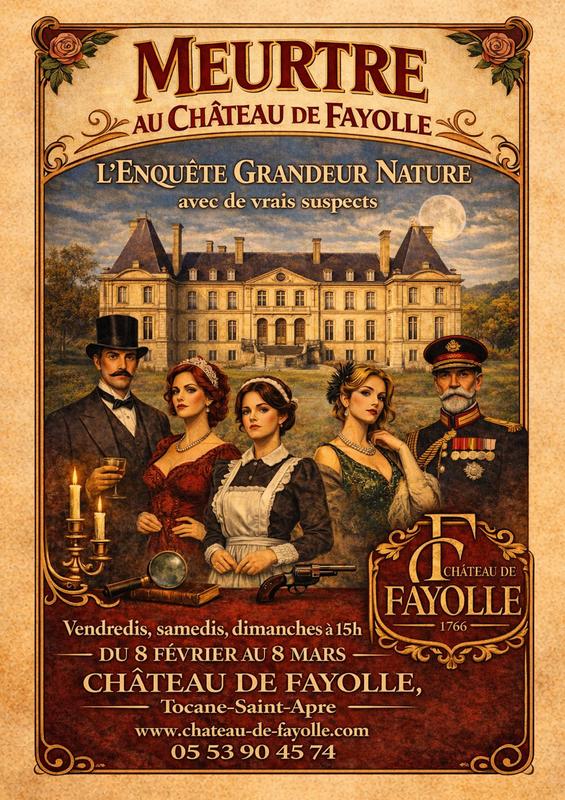 Meurtre au château de Fayolle