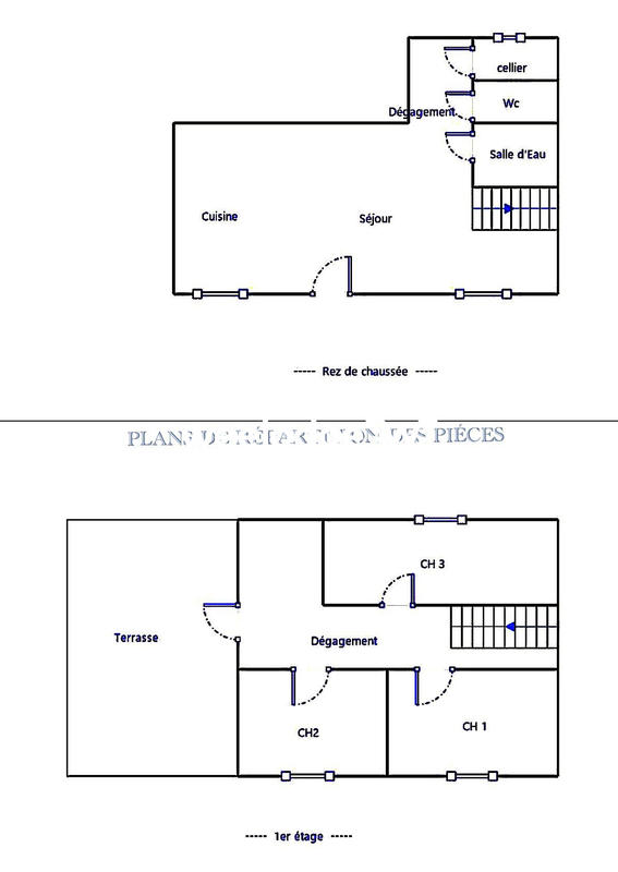 Maison ancienne - 76 m² - 4 pièces