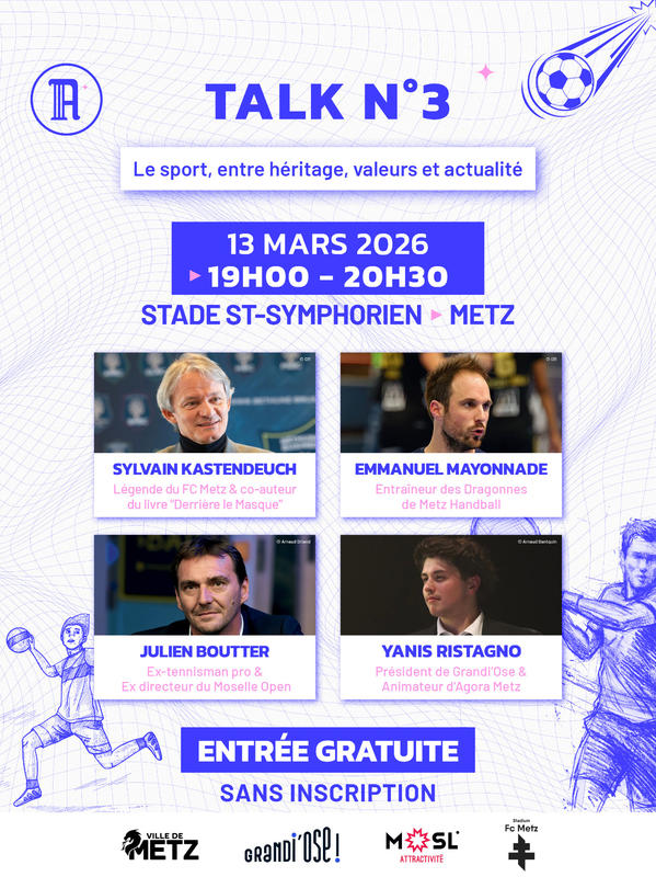 Le sport entre héritage, valeurs et actualité - Agora Metz 3
