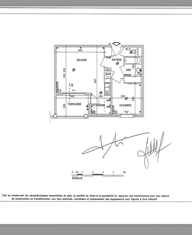 Appartement - 44 m² - 2 pièces