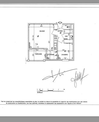 Appartement - 44 m² - 2 pièces
