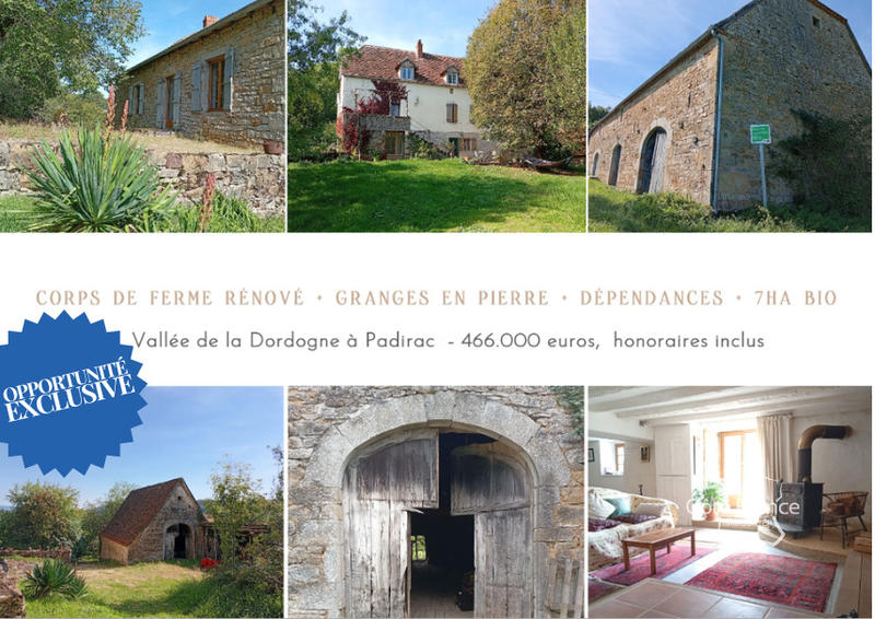 Corps de ferme - 270 m² - 9 pièces