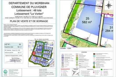 Terrain constructible - 582 m²