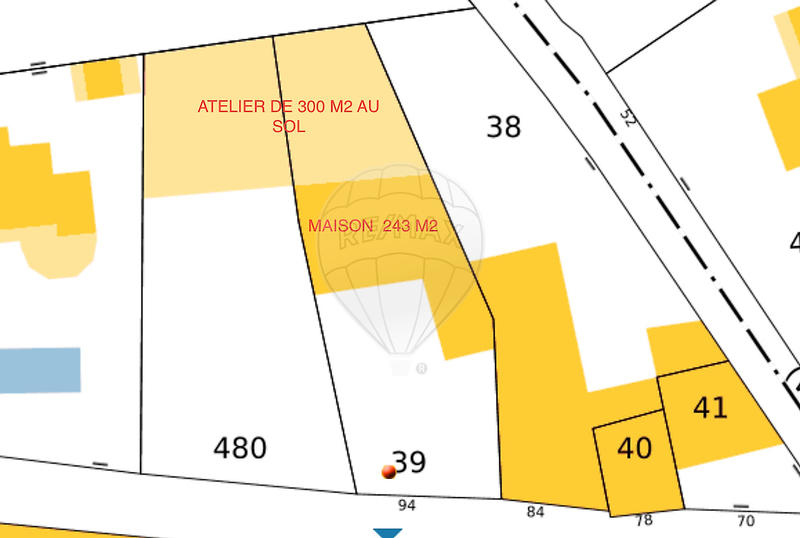 Atelier d'activités - 540 m² - 6 pièces
