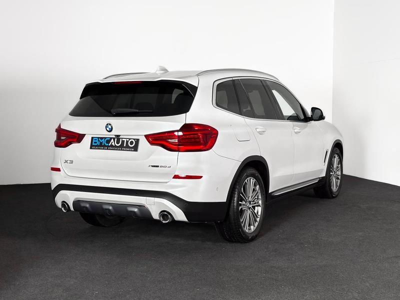 Bmw X3 Xdrive20da 190ch Luxury Line G01 Ja19p Grand Gps Regul Cuir Sport Eclairage d’Ambiance Camera