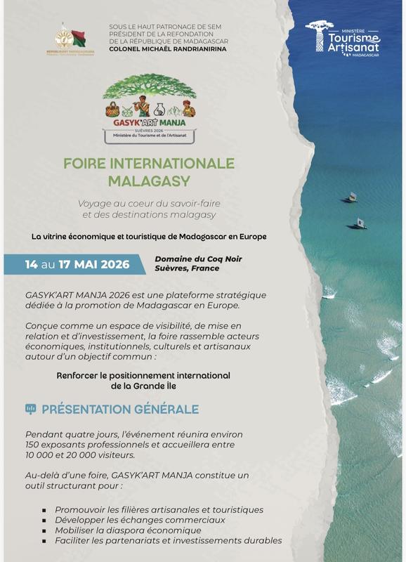 Foire internationale Malgache - artisanat &amp; tourisme