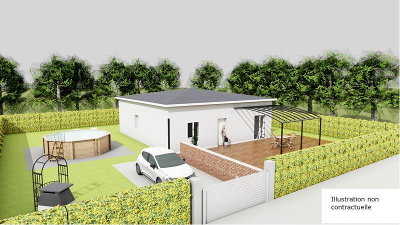 Maison traditionnelle - 90 m² - 5 pièces