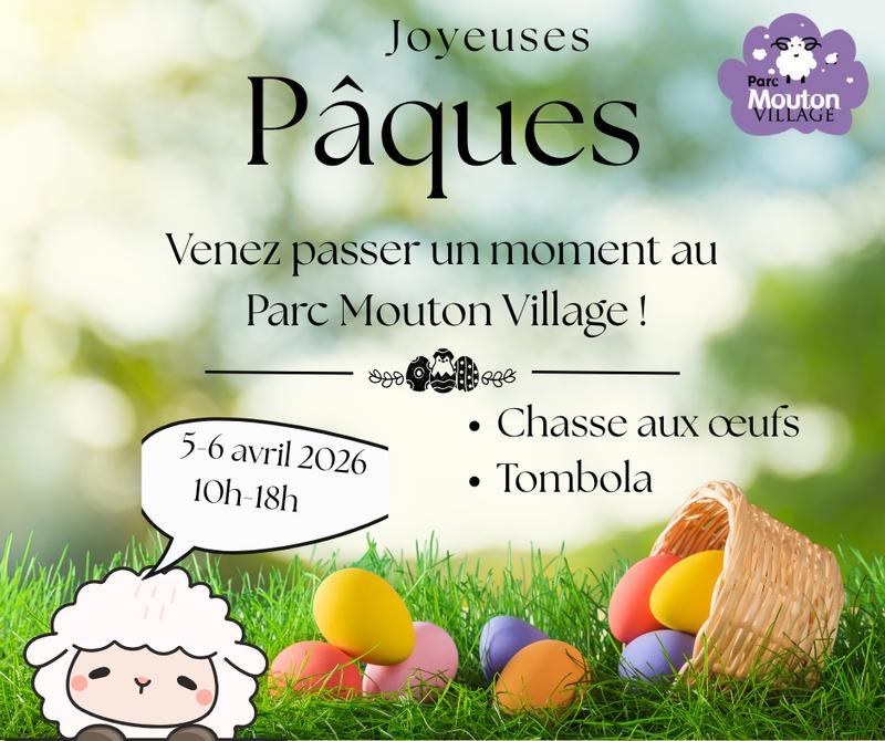 Paques 2026 à Mouton Village