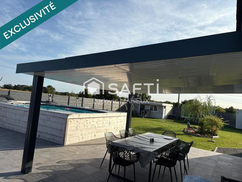 Maison - 128 m² - 4 pièces