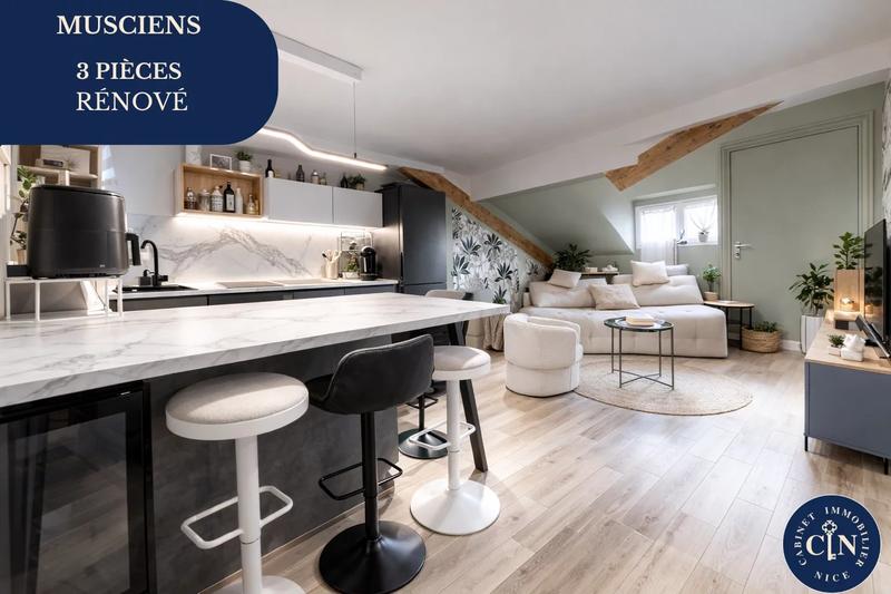 Appartement - 48 m² - 3 pièces