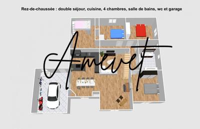 Maison traditionnelle - 140 m² - 7 pièces