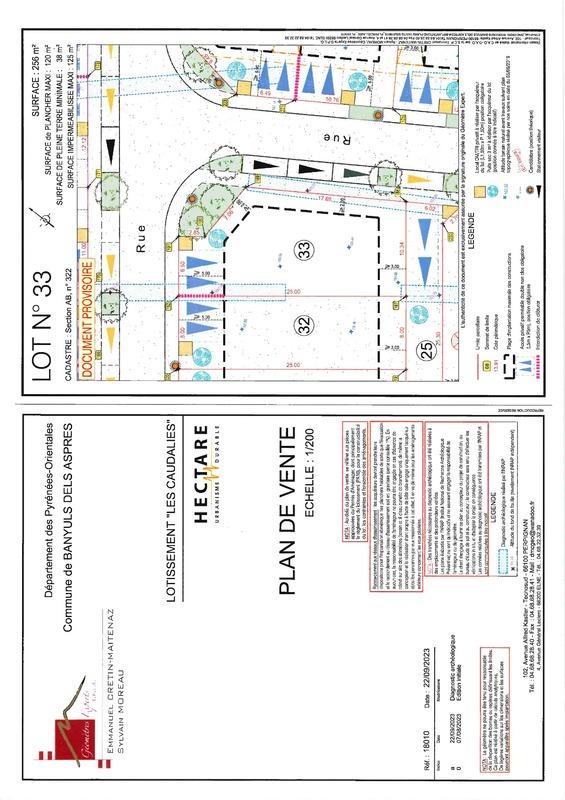 Terrain constructible - 256 m²