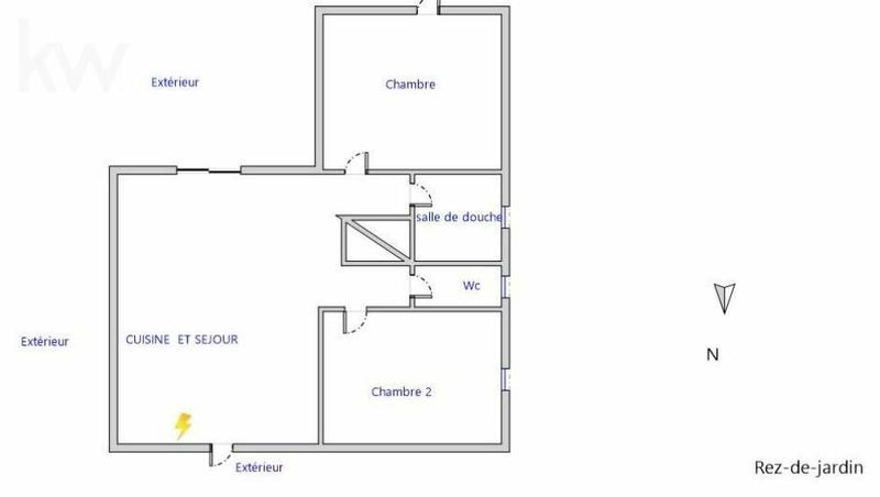Châlet - 50 m² - 3 pièces