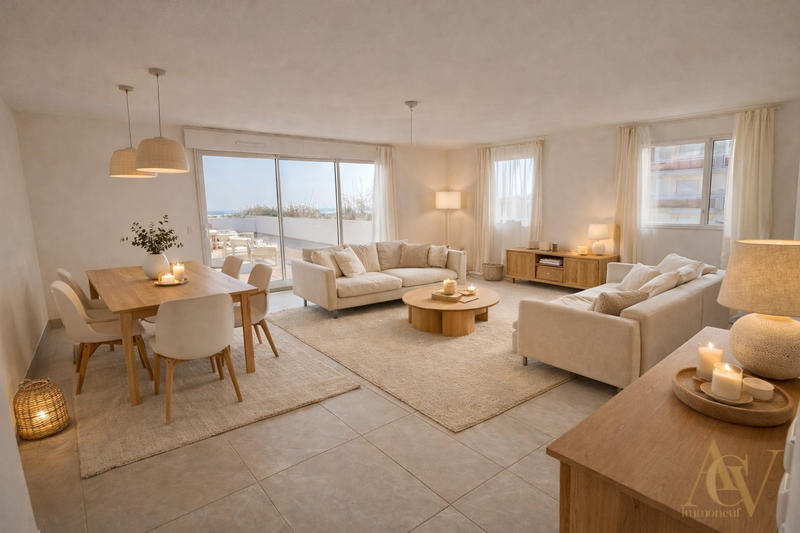 Appartement - 95 m² - 4 pièces