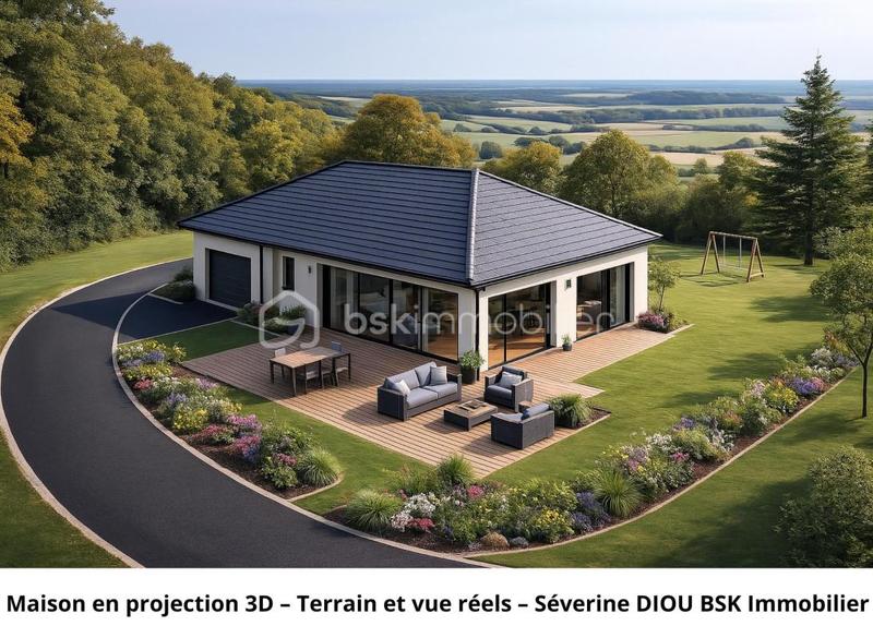 Terrain - 1 300 m²
