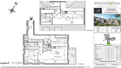 Appartement - 94 m² - 4 pièces