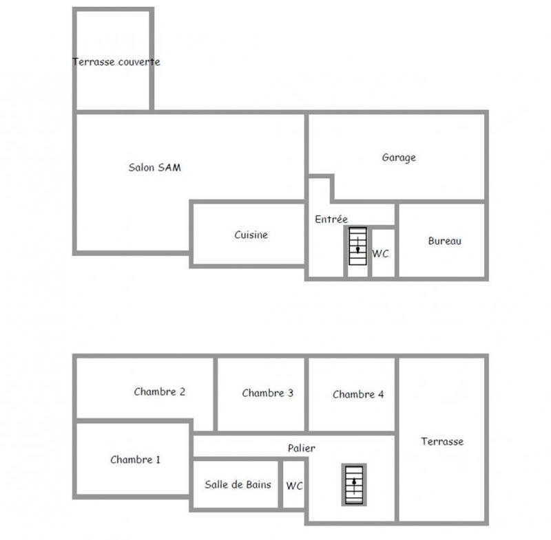 Maison - 123 m² - 5 pièces