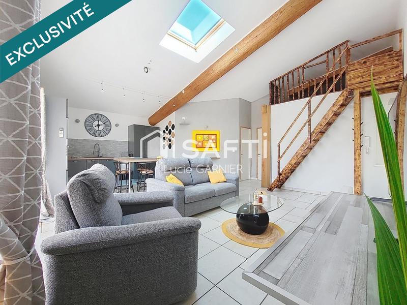 Maison - 64 m² - 3 pièces