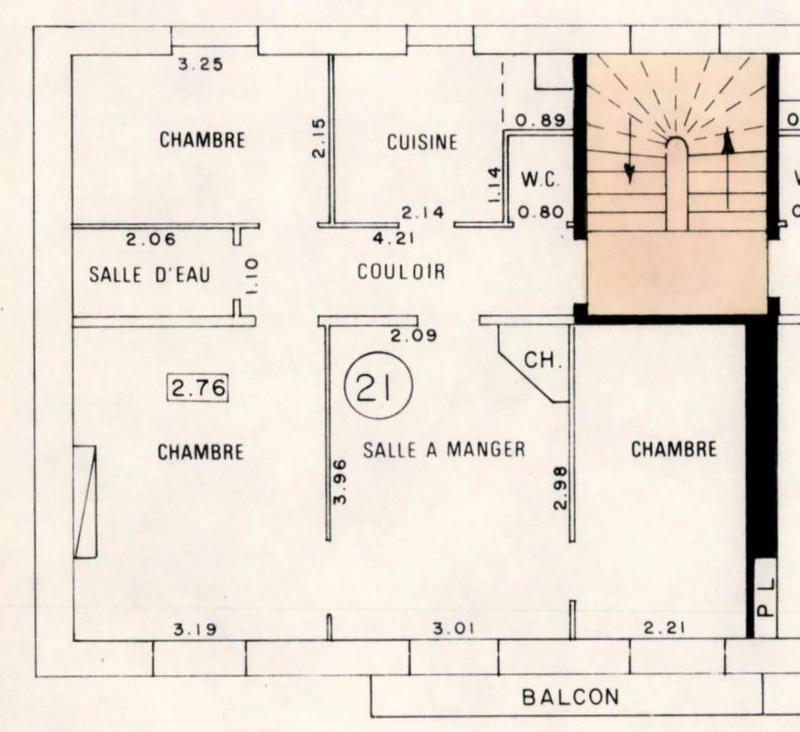 Appartement - 54 m² - 3 pièces