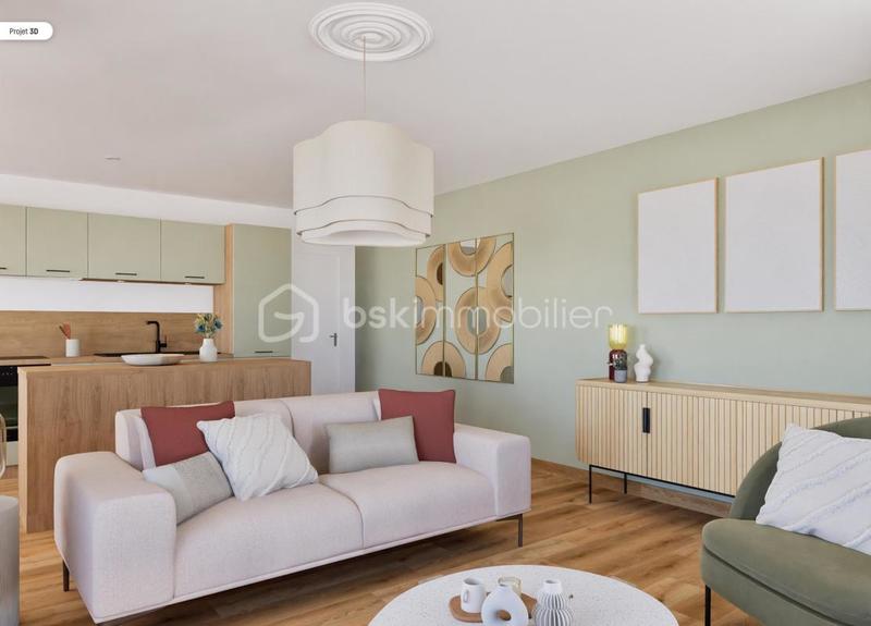 Appartement - 80 m² - 3 pièces