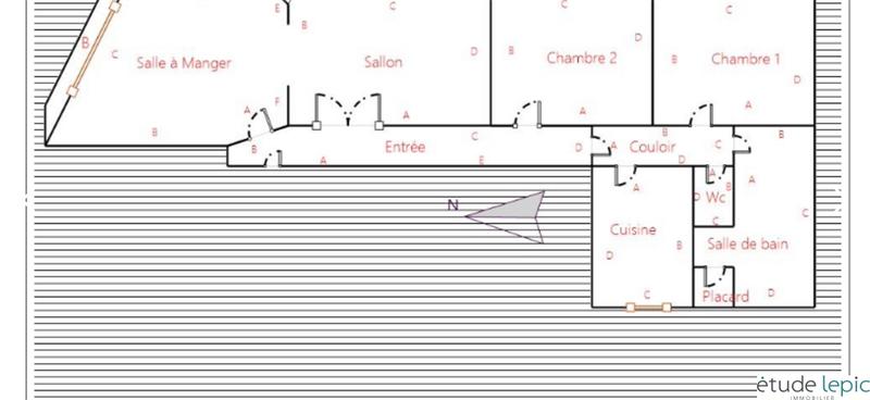 Appartement - 87 m² - 4 pièces