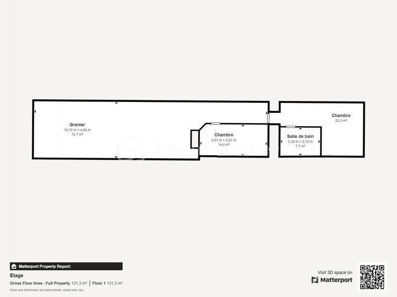 Maison - 110 m² - 4 pièces