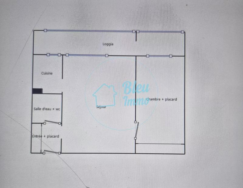 Appartement - 49 m² - 2 pièces