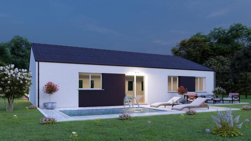 Maison - 92 m² - 6 pièces