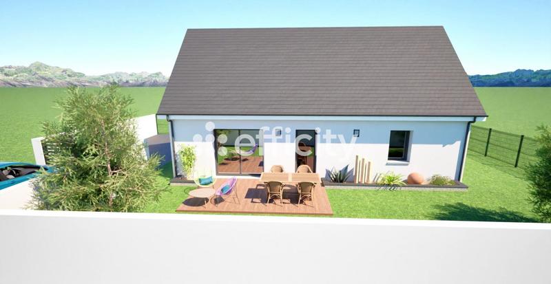 Maison - 74 m² - 3 pièces