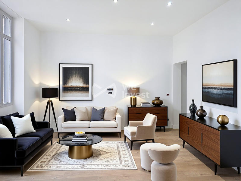 Appartement - 120 m² - 5 pièces