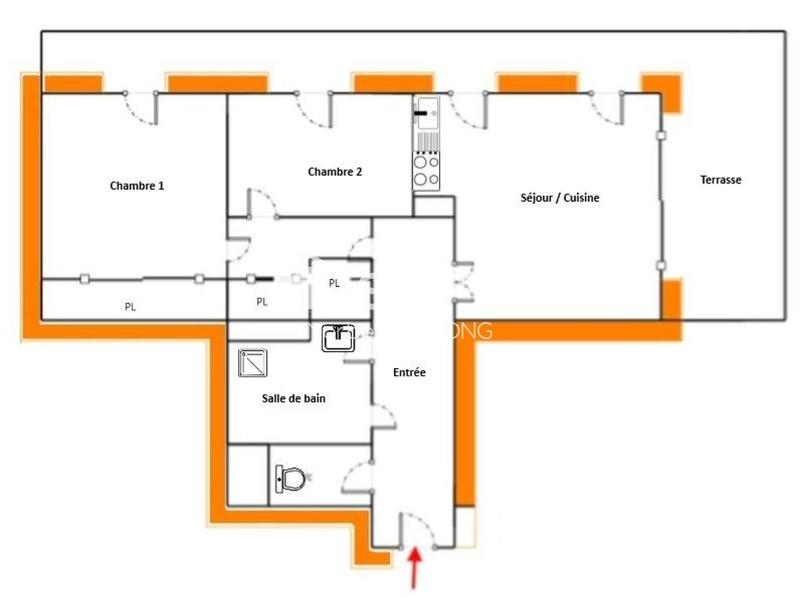 Appartement - 67 m² - 3 pièces