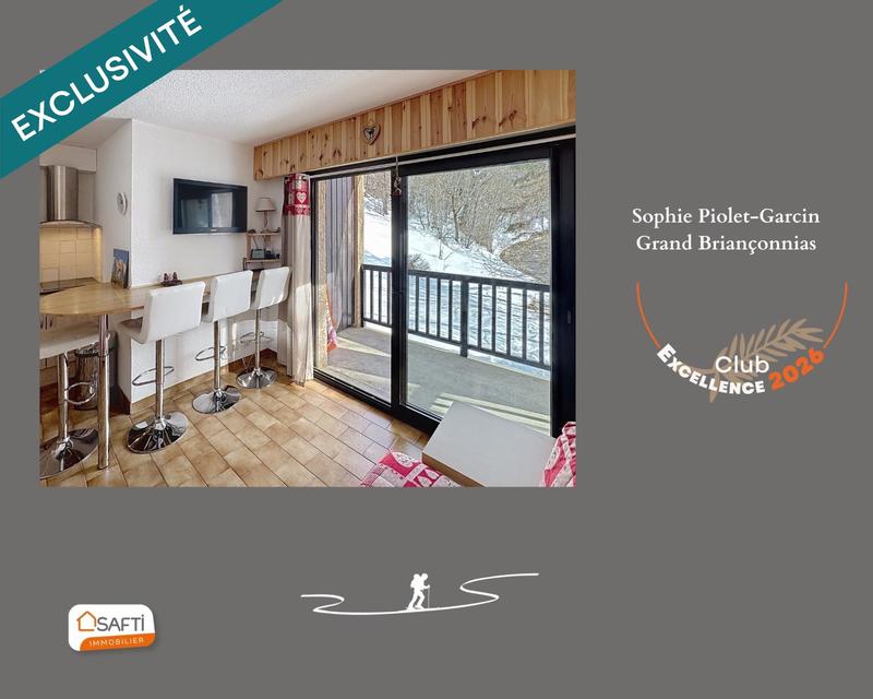 Appartement - 27 m² - 2 pièces