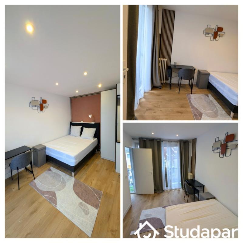 Chambre - 12 m² - 1 pièce