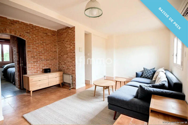 Appartement - 52 m² - 2 pièces