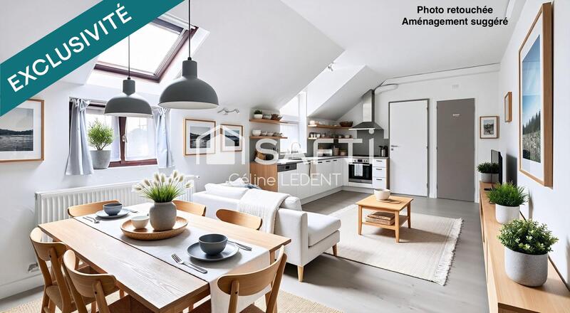 Appartement - 32 m² - 2 pièces