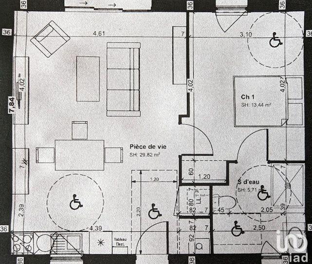 Maison - 49 m² - 2 pièces