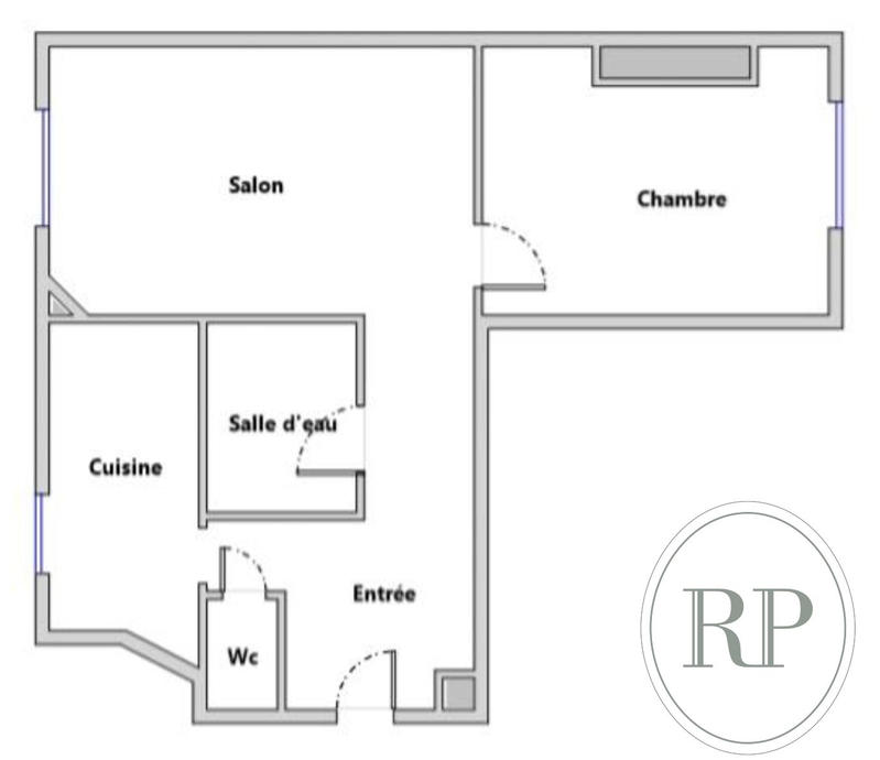 Appartement - 44 m² - 2 pièces