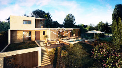 Maison contemporaine - 140 m² - 4 pièces