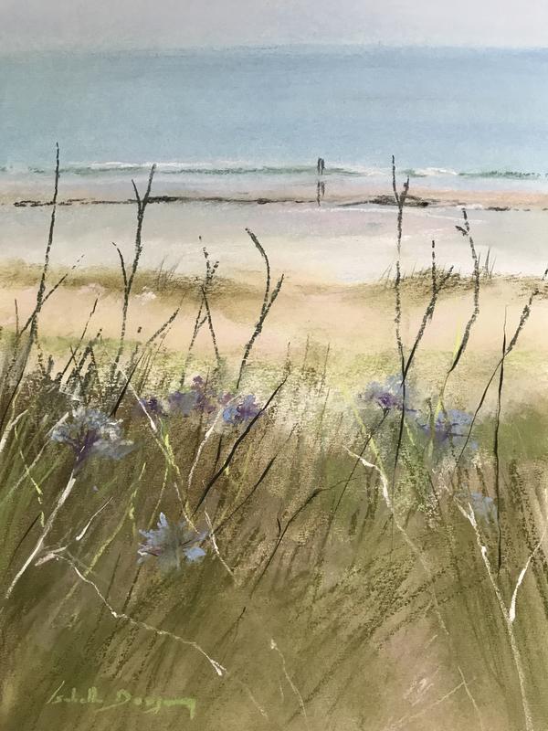 Exposition peintures au pastel sec par Isabelle Douzamy