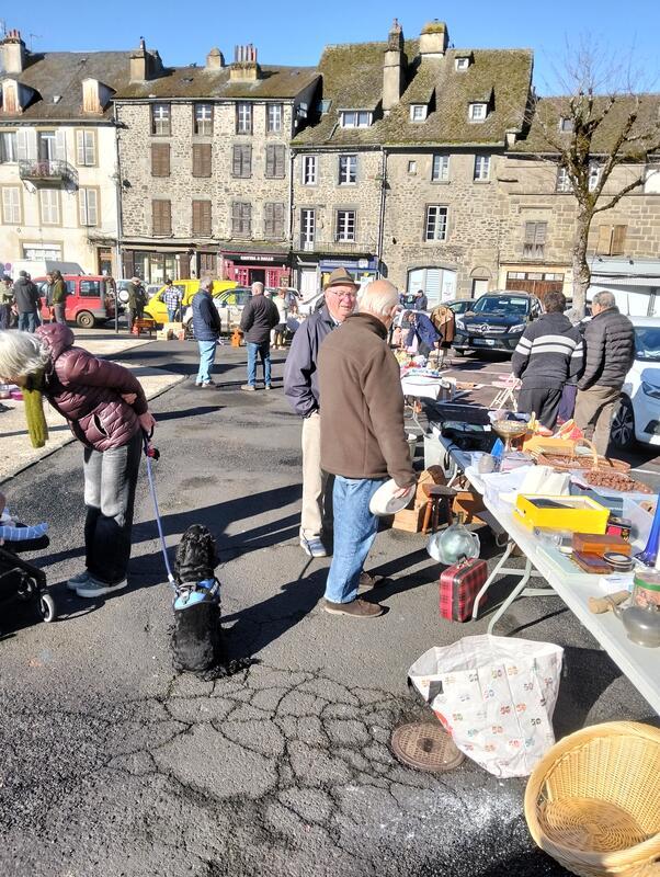 Marché aux puces mensuel