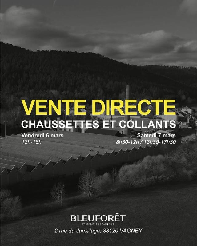 Braderie tricotage des Vosges Bleufôret