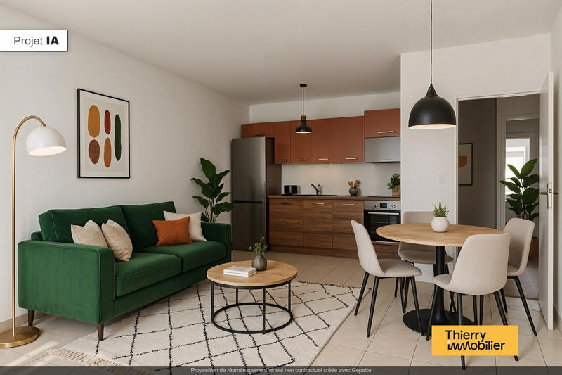 Appartement - 68 m² - 3 pièces