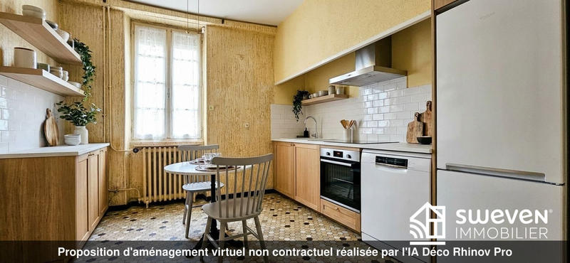 Maison ancienne - 114 m² - 4 pièces